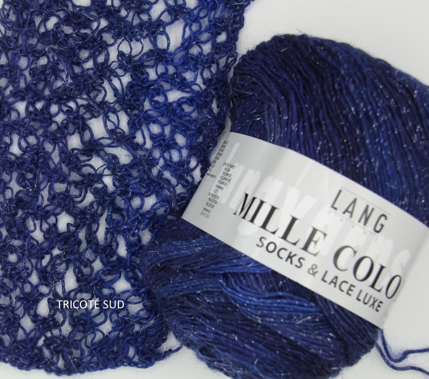 MILLE COLORI SOCKS AND LACE LUXE LANG YARNS COLORIS 35 (1) (Medium)