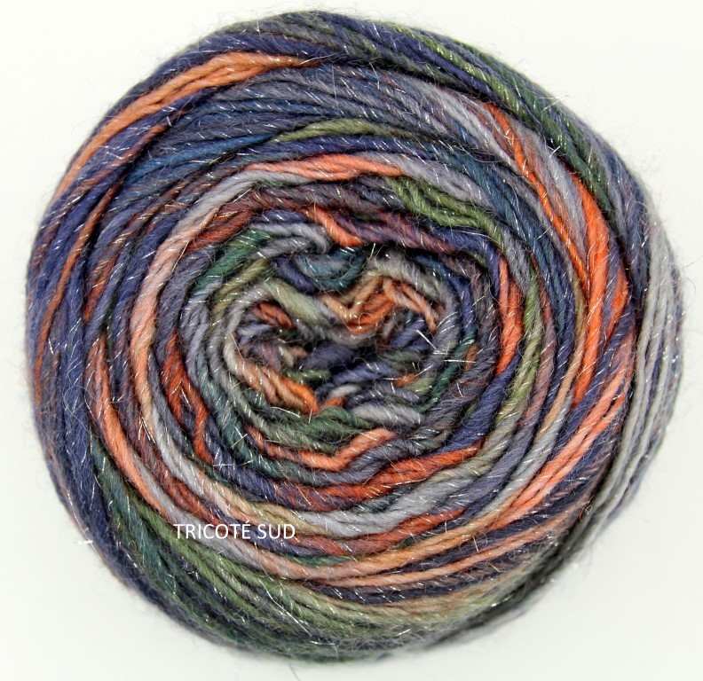MILLE COLORI SOCKS AND LACE LUXE LANG YARNS COLORIS 57 (2) (Medium)