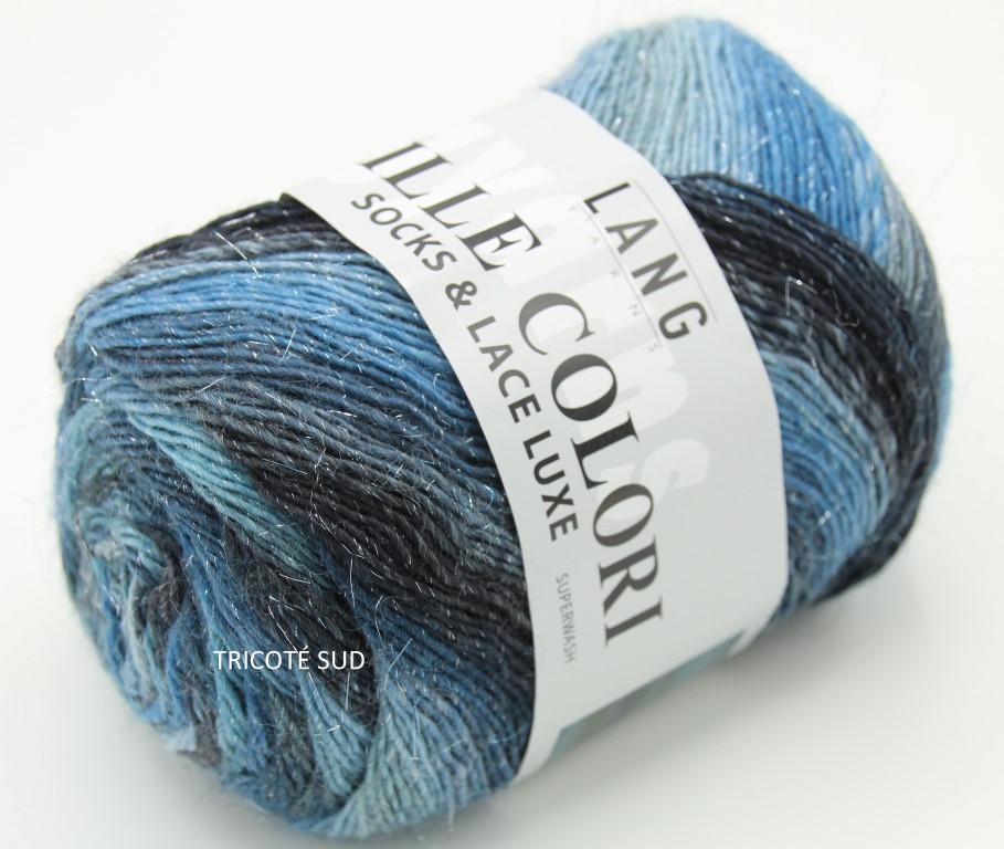 MILLE COLORI SOCKS AND LACE LUXE LANG YARNS COLORIS 78 (1) (Medium)