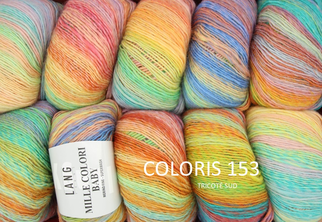 MILLE COLORI BABY LANG YARNS COLORIS 153 (2) (Medium)