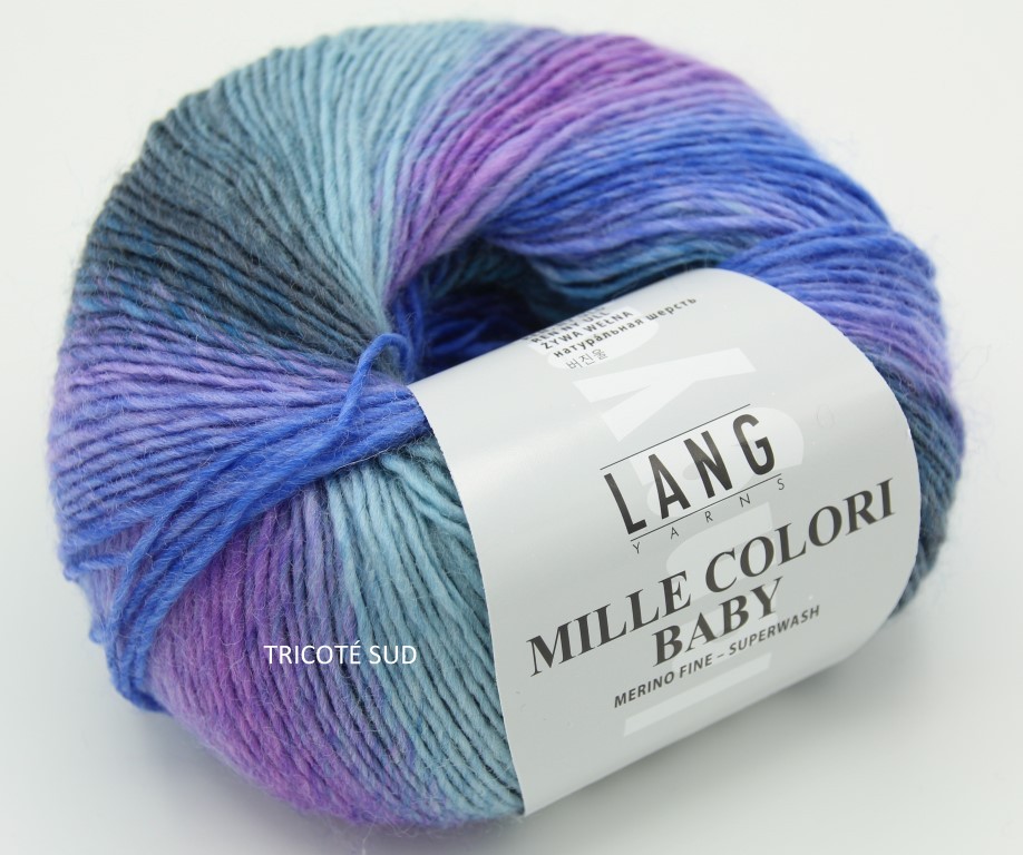 MILLE COLORI BABY LANG YARNS COLORIS 88 (3) (Medium)