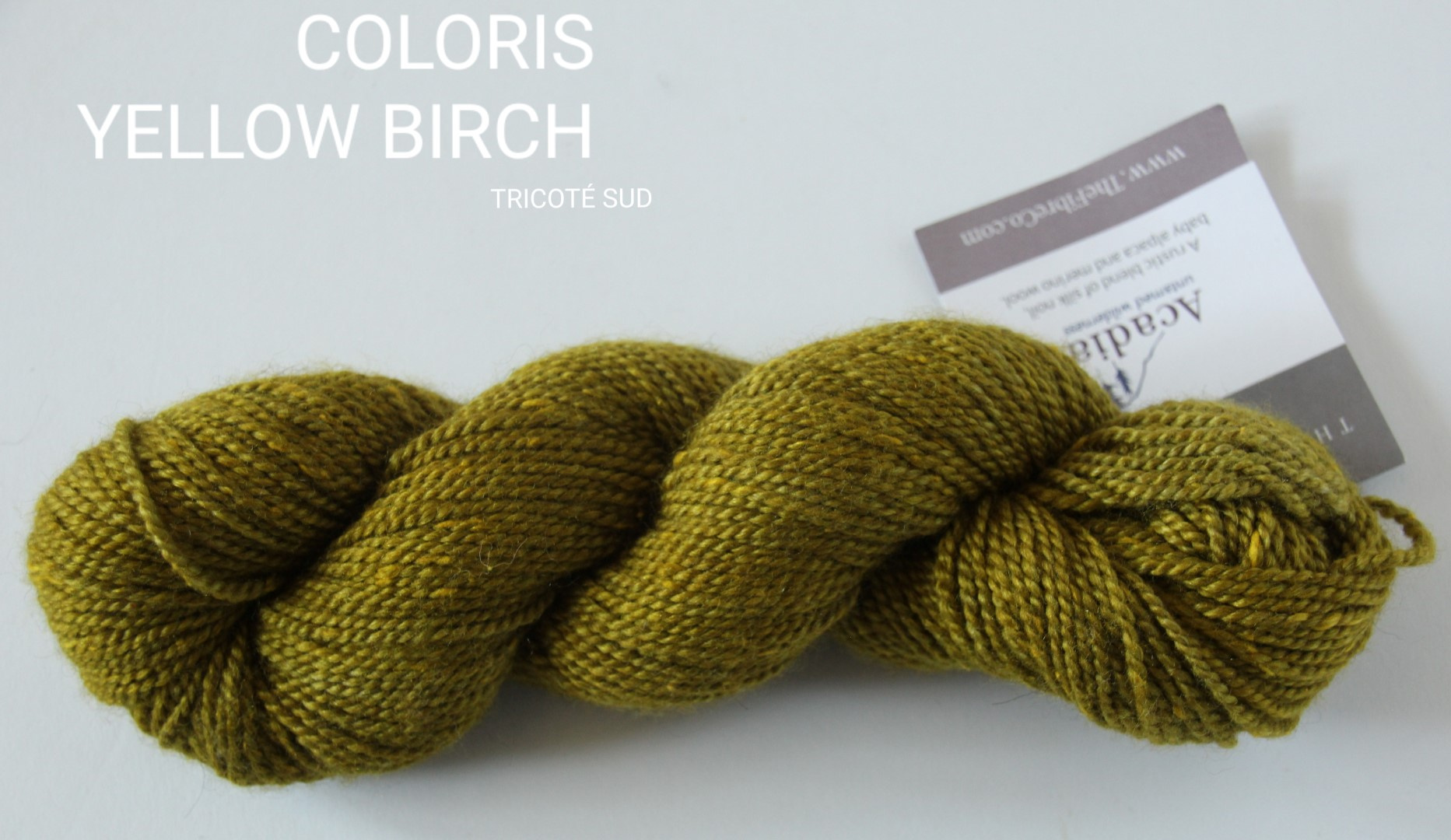 ACADIA FIBRE CO COLORIS YELLOW BIRCH (2) (Large)