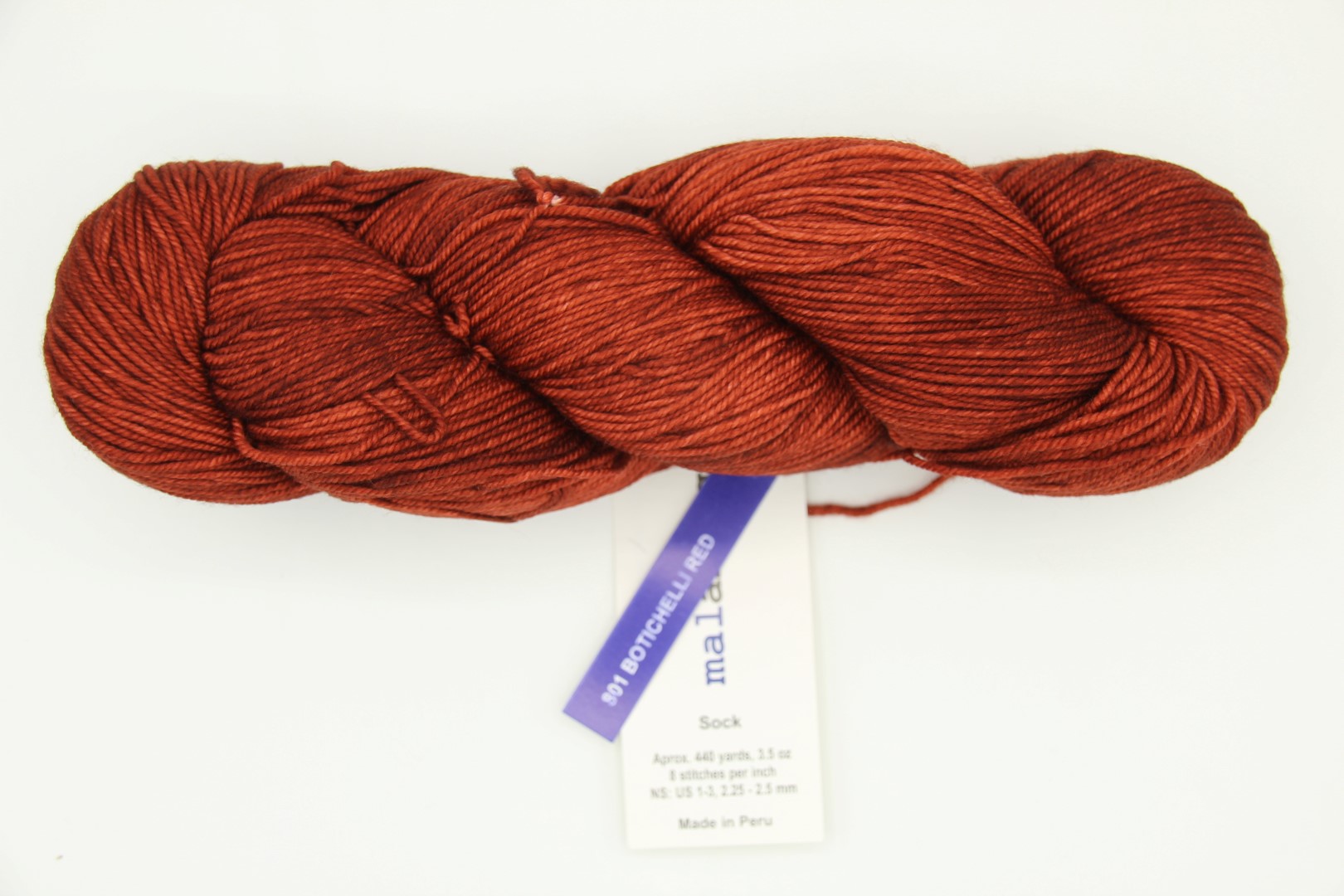 SOCK MALABRIGO COLORIS BOTTICELLI RED (1) (Large)