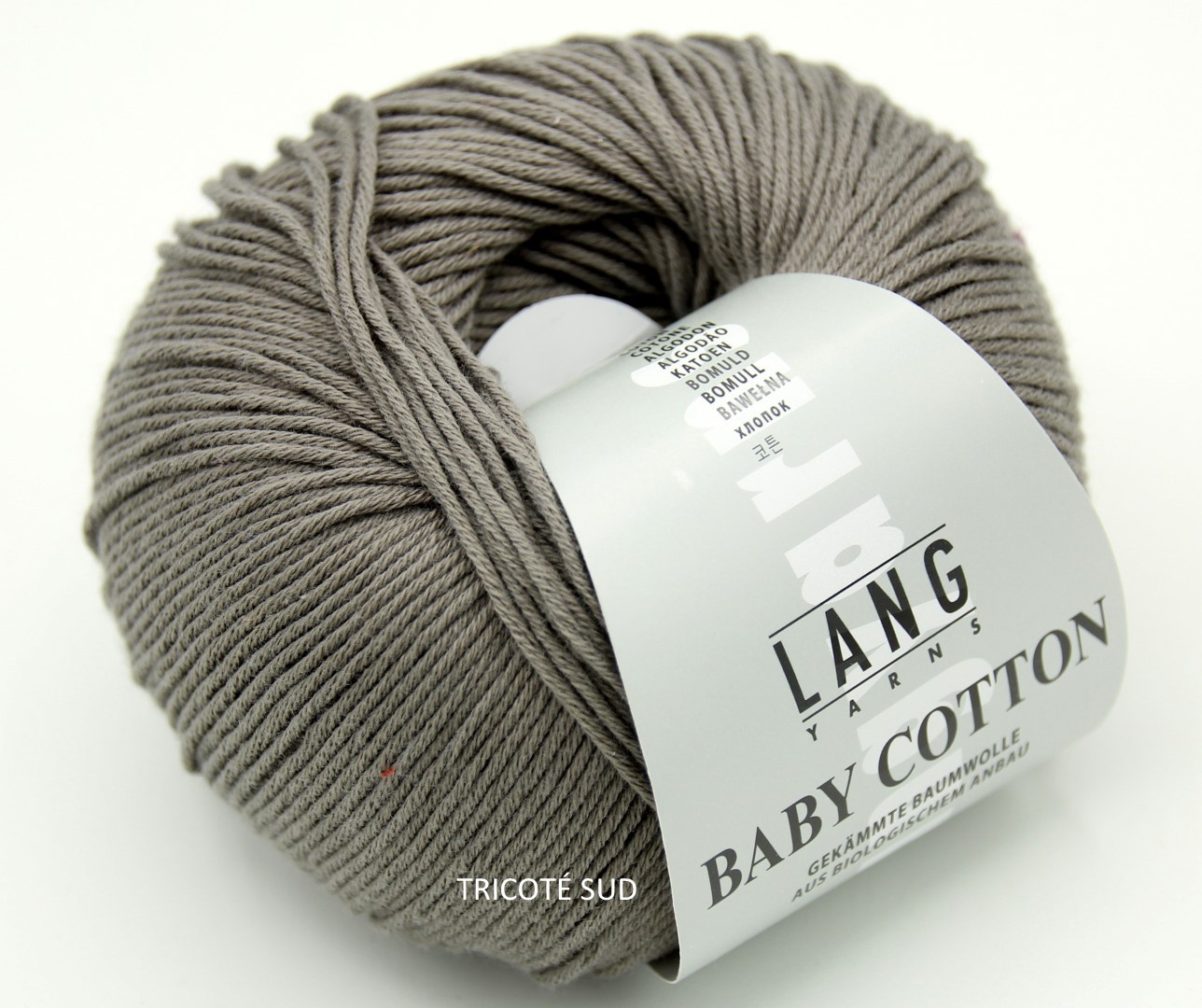 Baby Cotton coloris 99 - Fils Lang YarnsBaby Cotton - Tricoté Sud