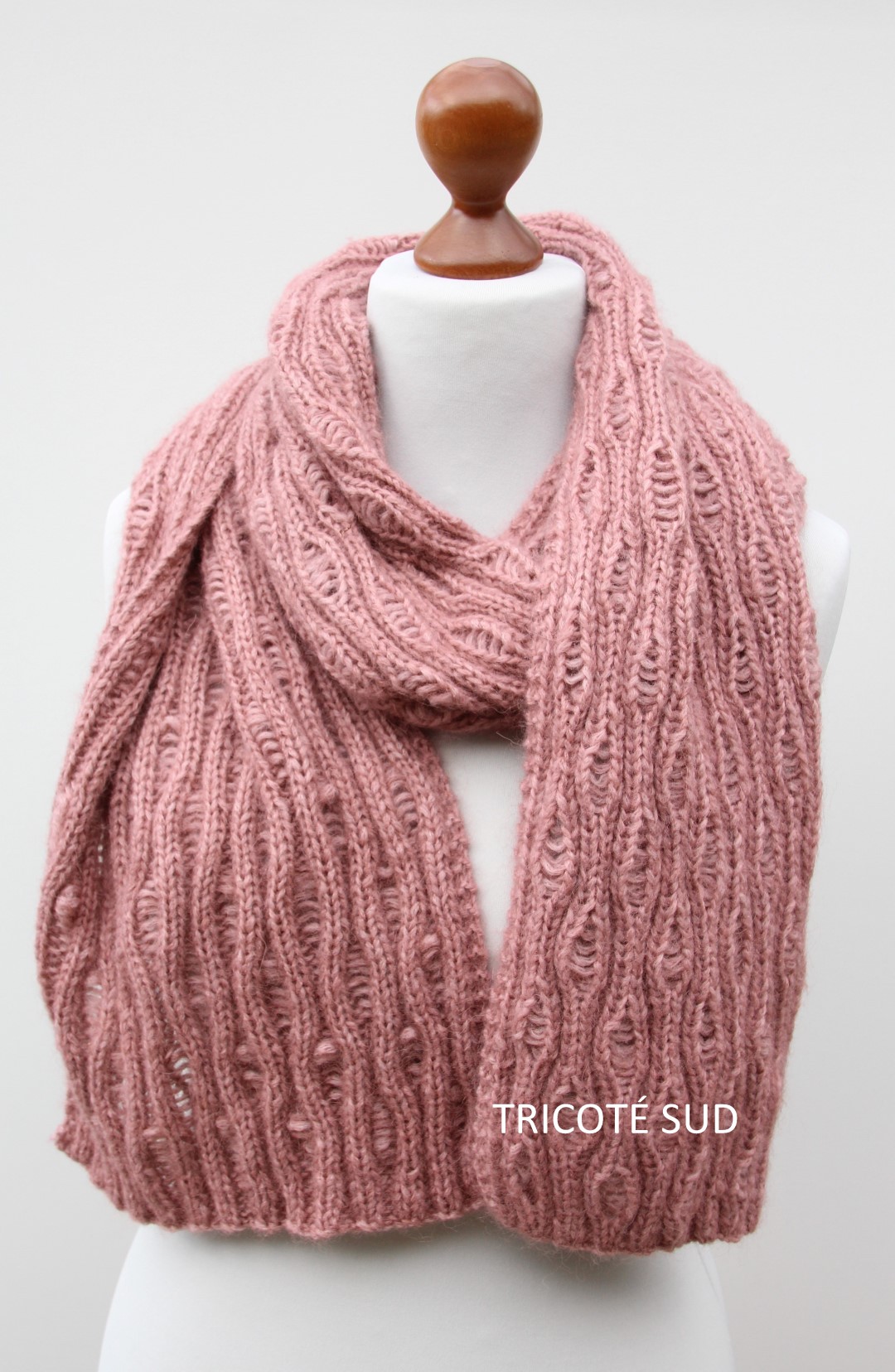 Echarpe (Kit complet) - Cours de Tricot