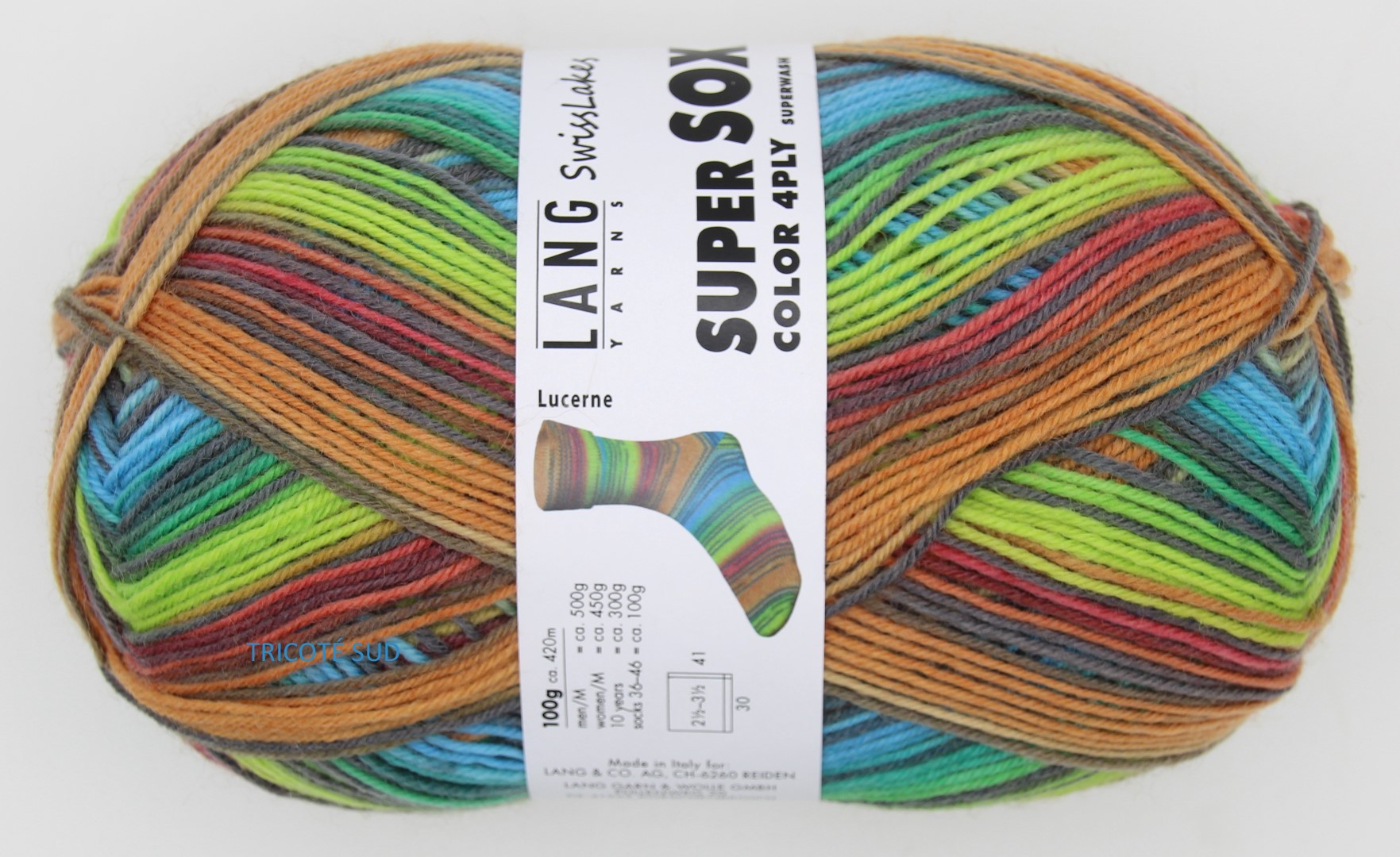 SUPER SOXX 4 PLY LANG YARNS COLORIS 358 (2) (Large)