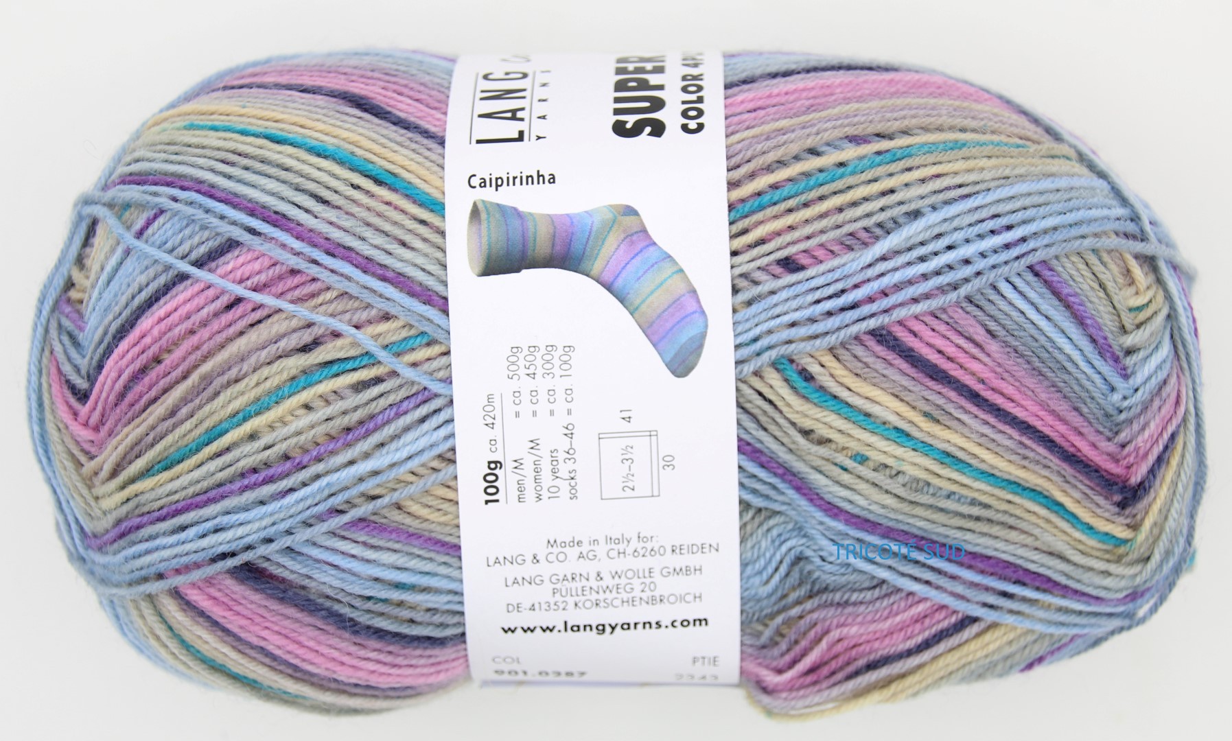 SUPER SOXX 4 PLY LANG YARNS COLORIS 287 (2) (Large)