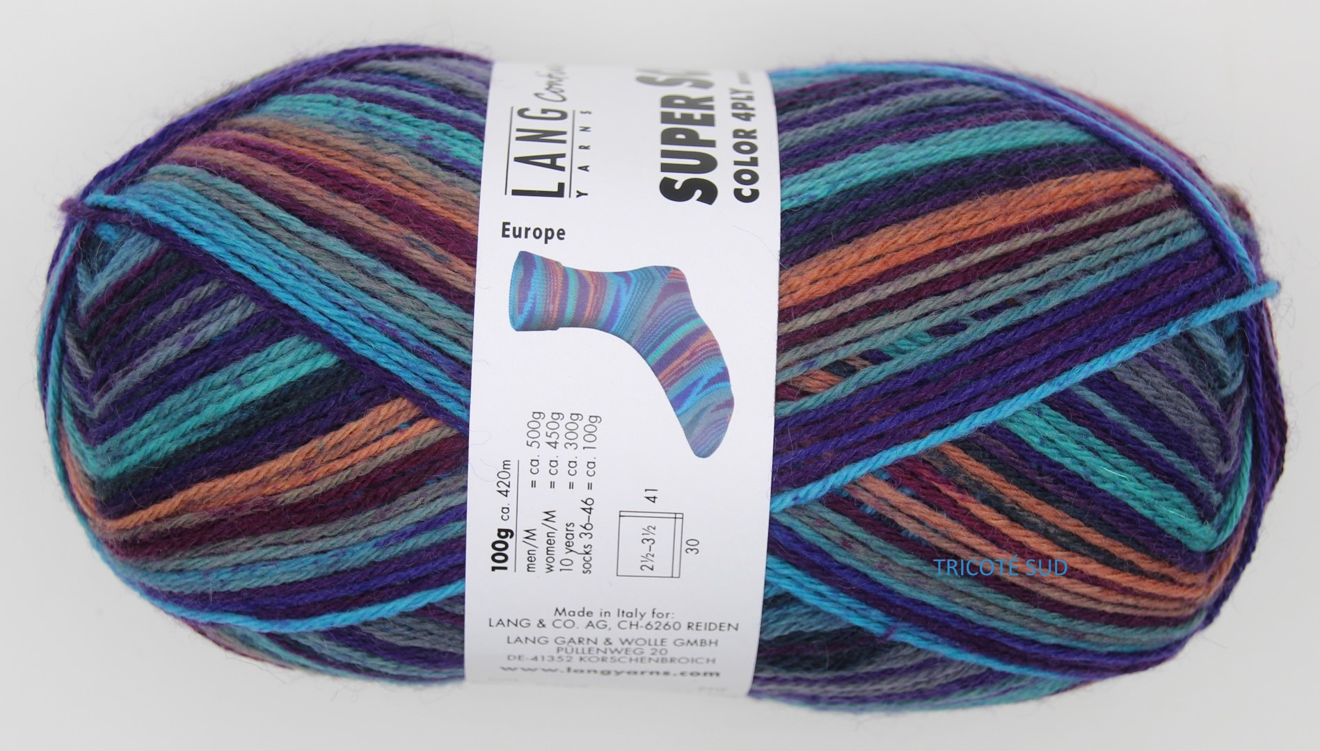 SUPER SOXX 4 PLY LANG YARNS COLORIS 403 (2) (Large)