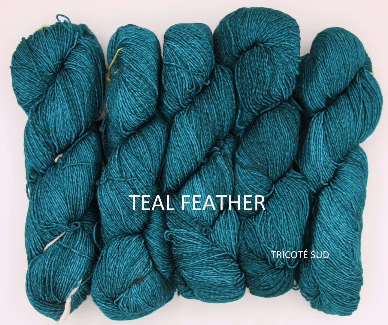 ULTIMATE SOCK MALABRIGO TEAL FEATHER (2) (Large)