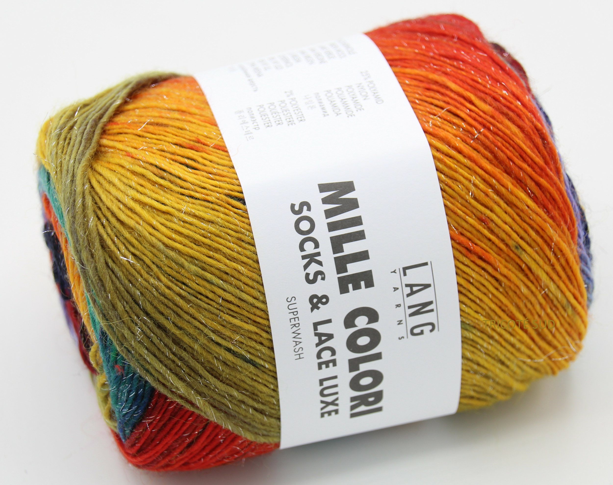 MILLE COLORI SOCKS AND LACE LUXE COLORIS 208