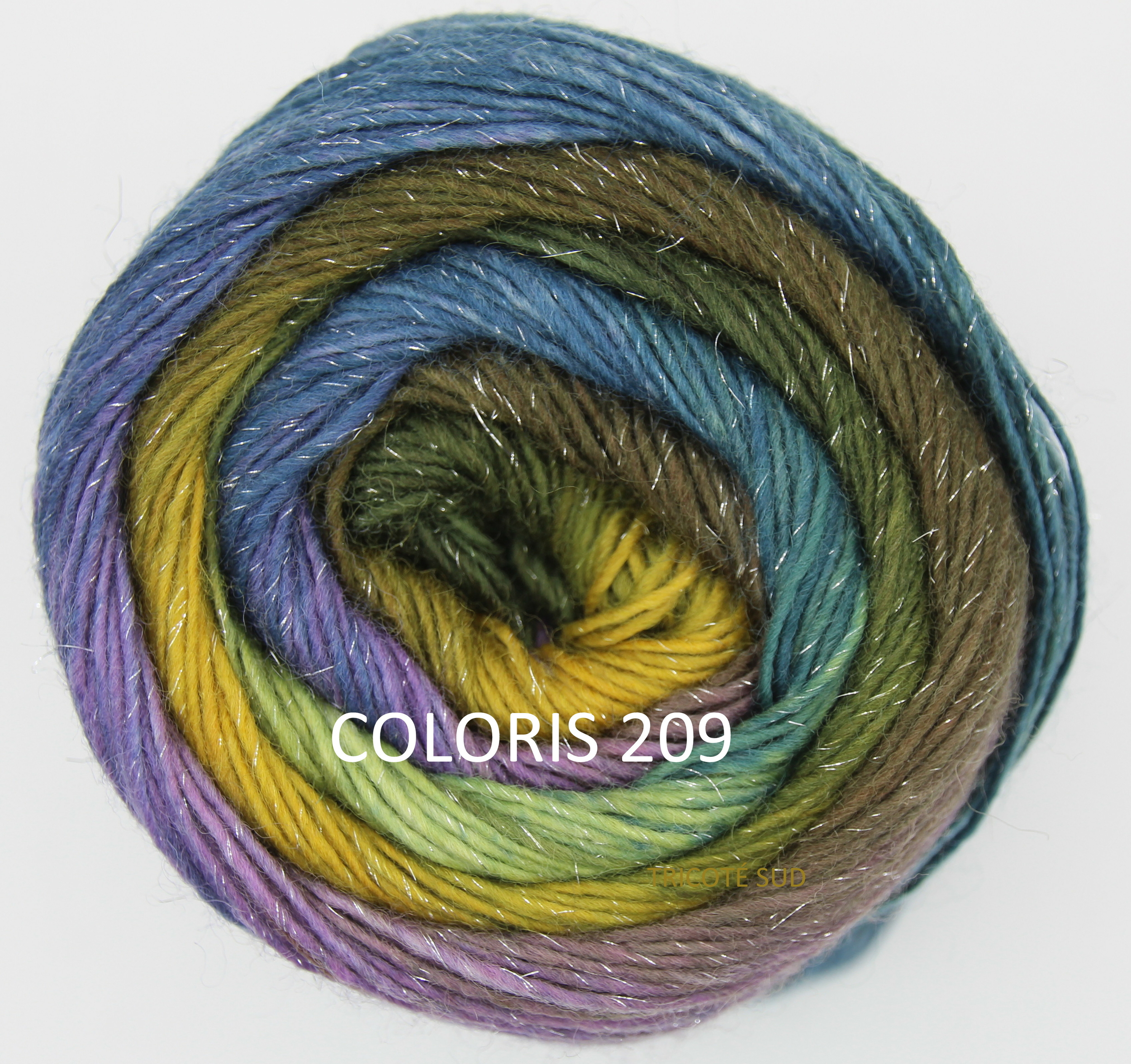 MILLE COLORI SOCKS AND LACE LUXE COLORIS 209 (1)