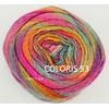 MILLE COLORI SOCKS AND LACE LUXE LANG YARNS COLORIS 53 (1) (Medium)