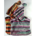 KIT PONCHO SACHA TRICOTE SUD (2) (Large)