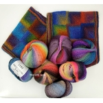 DELPHINE SNOOD MILLE COLORI BABY LANG YARNS TRICOTE SUD (Medium)
