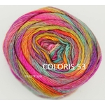 MILLE COLORI SOCKS AND LACE LUXE LANG YARNS COLORIS 53 (1) (Medium)
