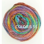 MILLE COLORI SOCKS AND LACE LUXE LANG YARNS COLORIS 56 (2) (Medium)