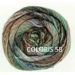 MILLE COLORI SOCKS AND LACE LUXE LANG YARNS COLORIS 58 (2) (Medium)