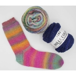 CHAUSSETTES TRICOTE SUD MILLE COLORI SOCKS AND LACE LUXE (Large)