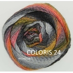 MILLE COLORI SOCKS AND LACE LUXE LANG YARNS COLORIS 24 (2) (Medium)