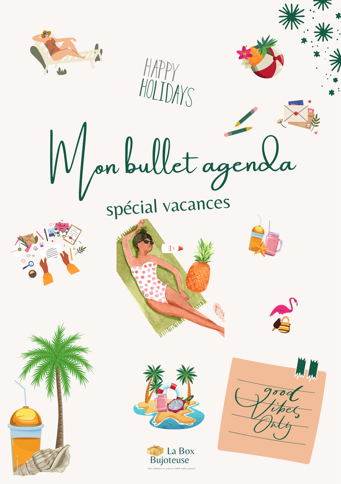 Mon bullet agenda - spéciales vacances