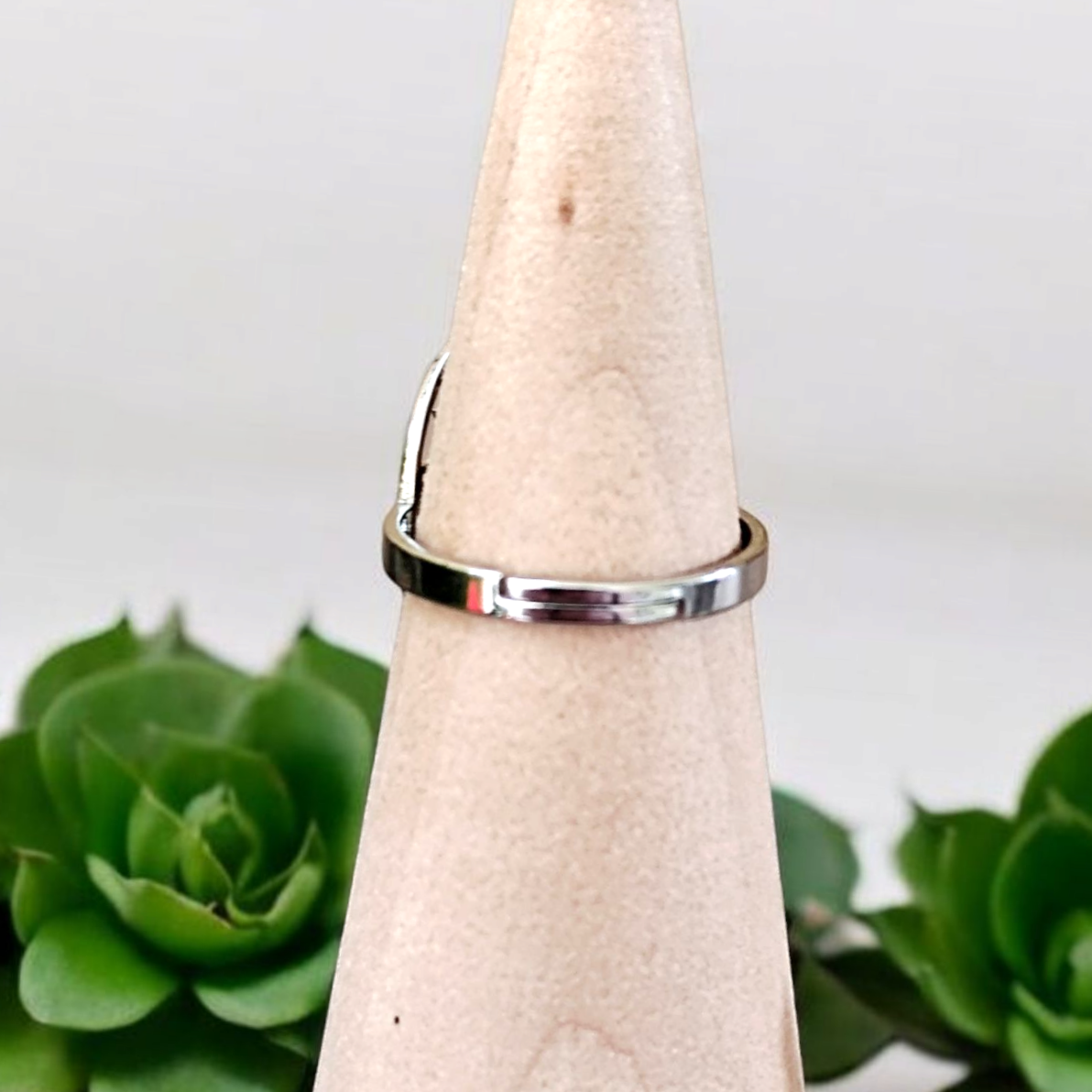 bague ajustable acier inoxydable