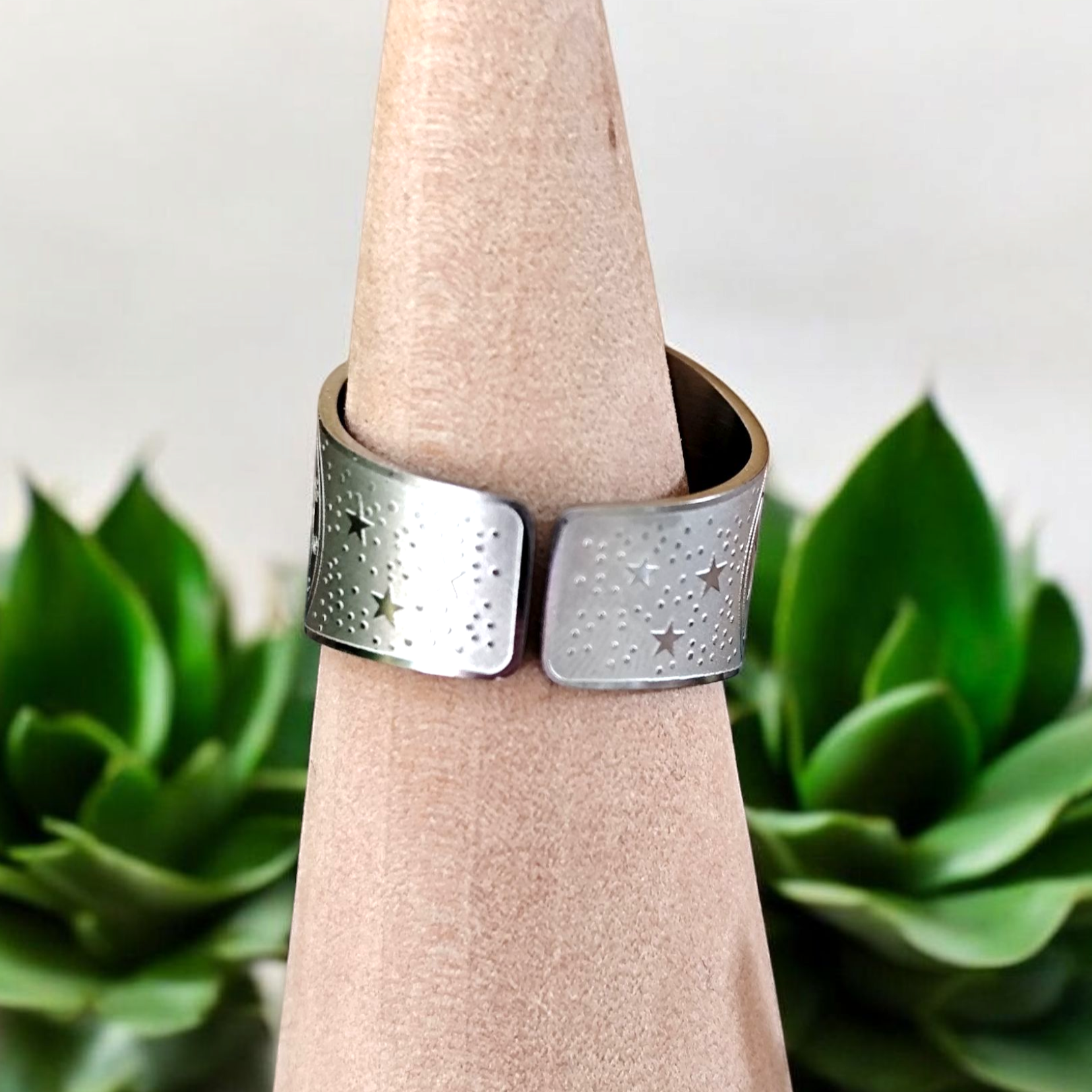 bague acier ajustable