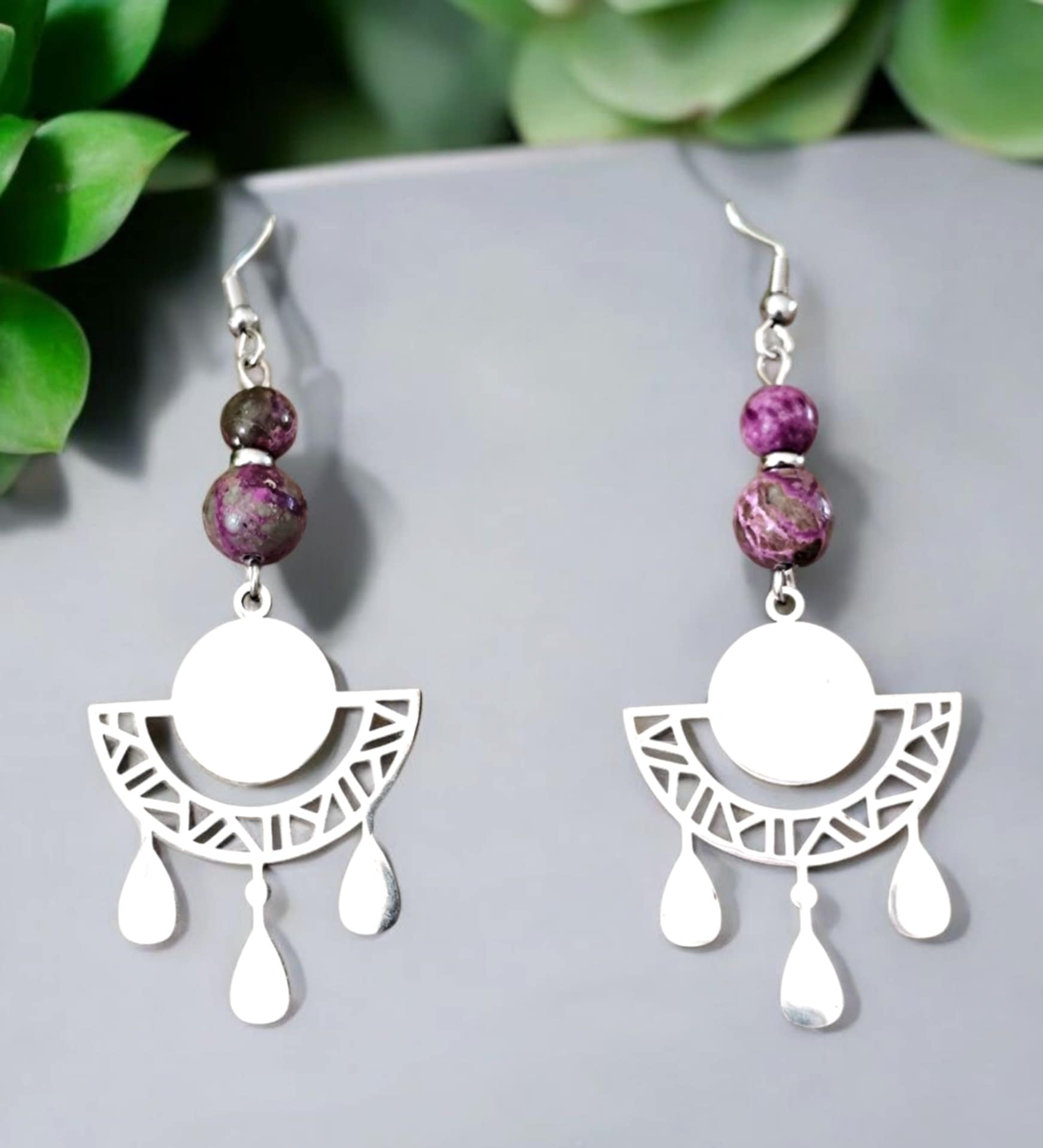 boucles doreilles aztèque