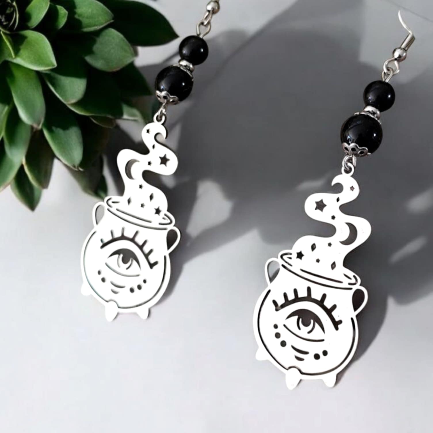 boucles doreilles chaudron