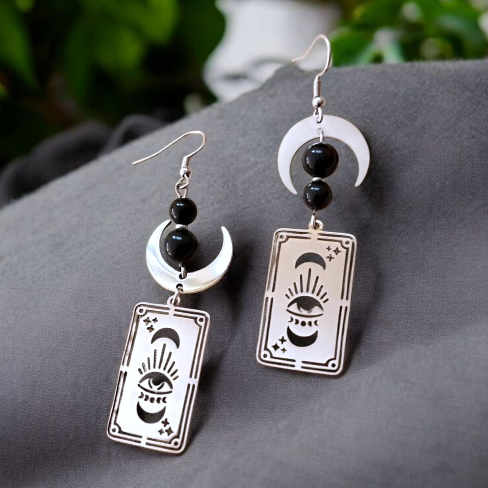 boucles doreilles cartes de protection