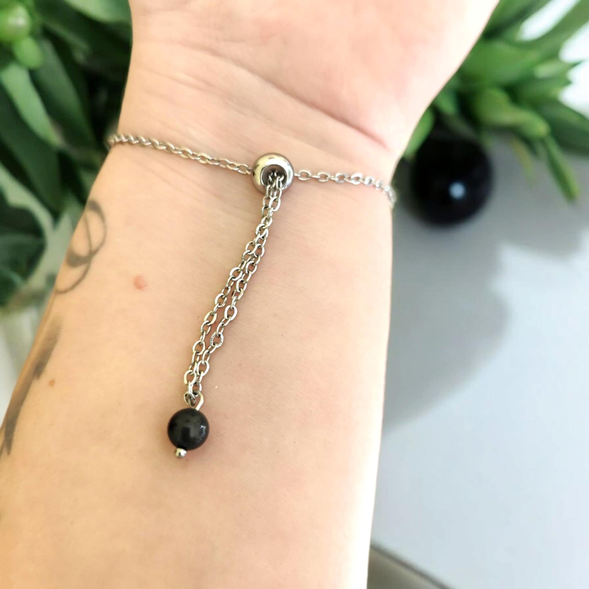 bracelet acier ajustable