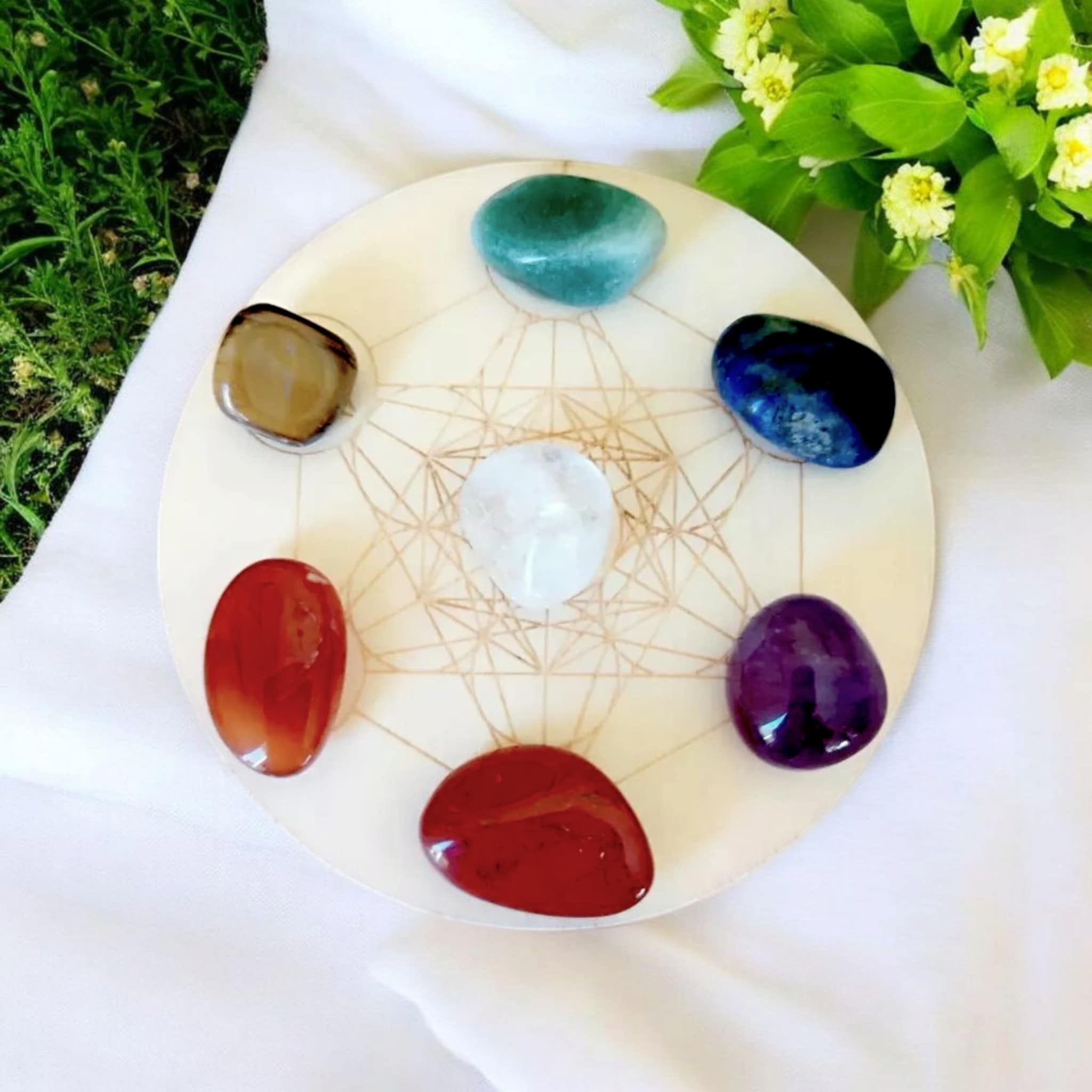 pierres 7 chakras