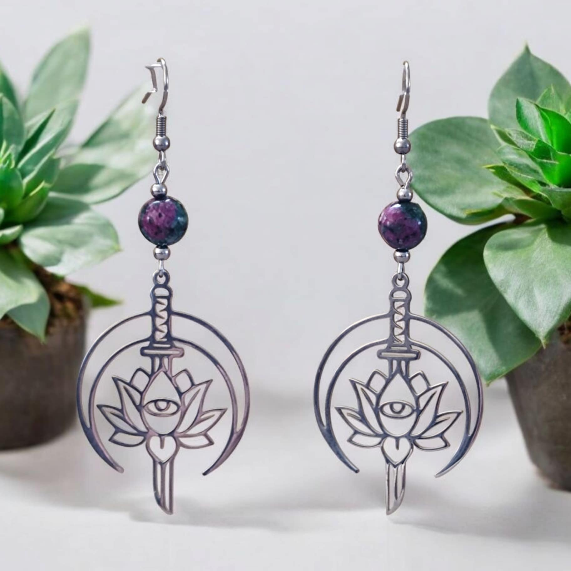boucles doreilles espiritus