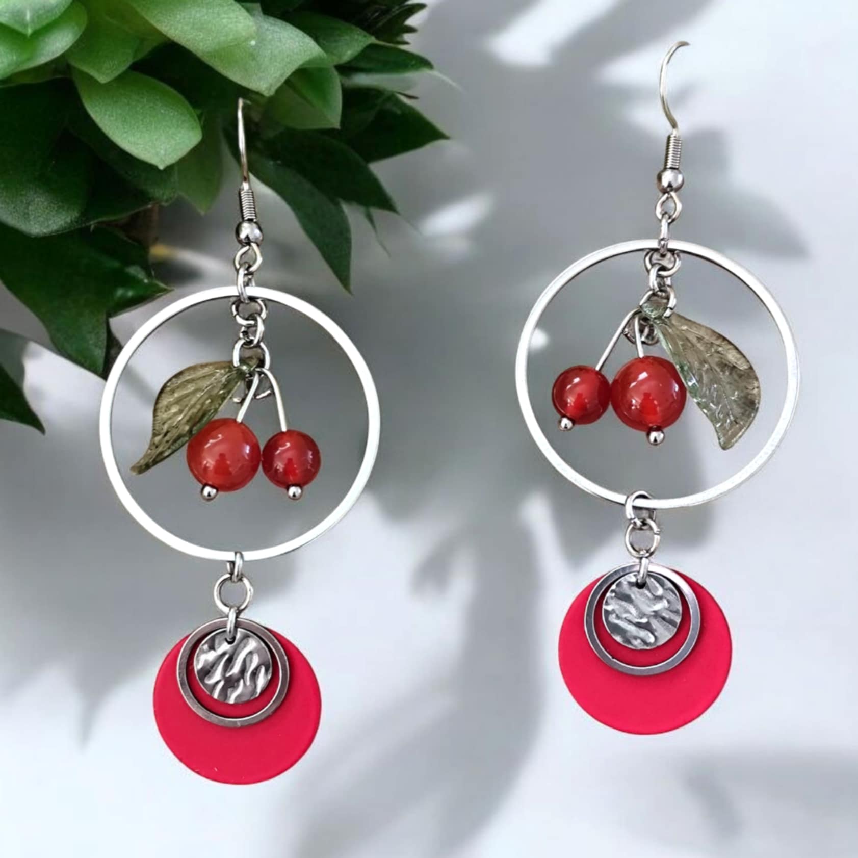boucles doreilles cherry