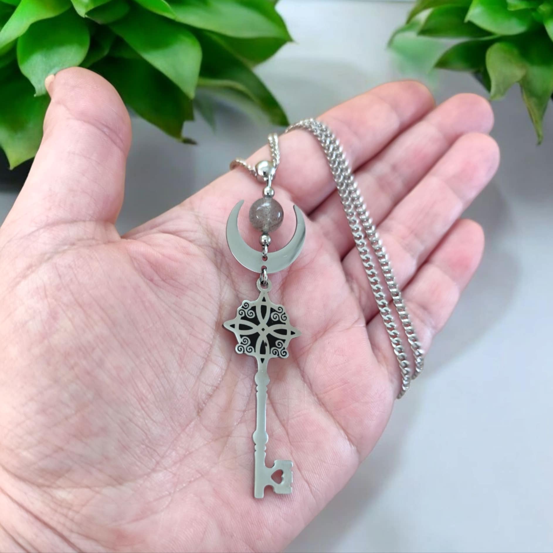 collier en acier inoxydable