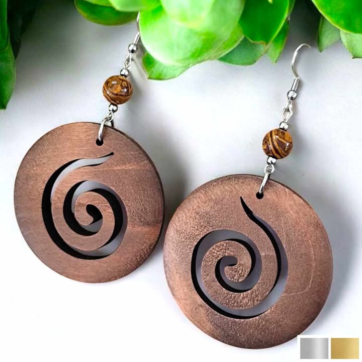 boucles-oreilles-meandre-bois-spirale-pierre-naturelle