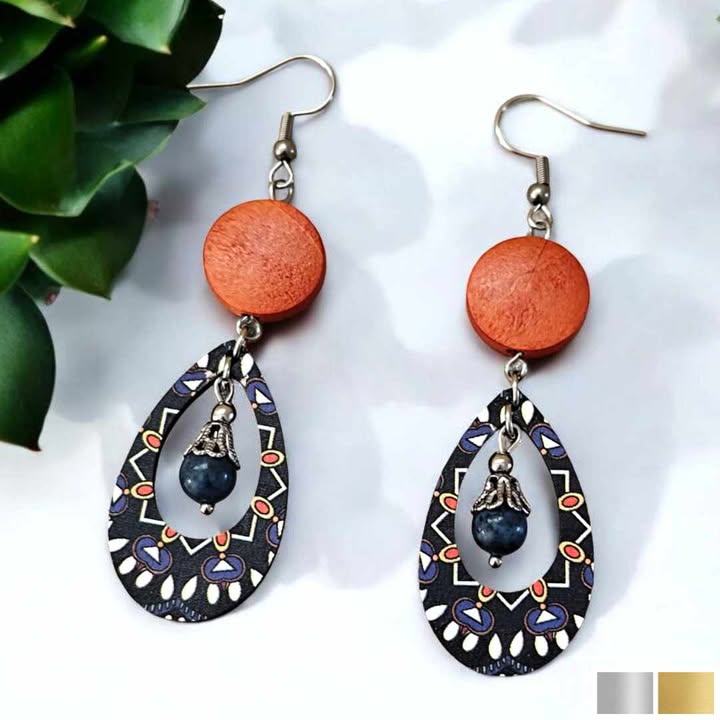 Boucles dOreilles Sankofa | Bijou Symbolique des Origines