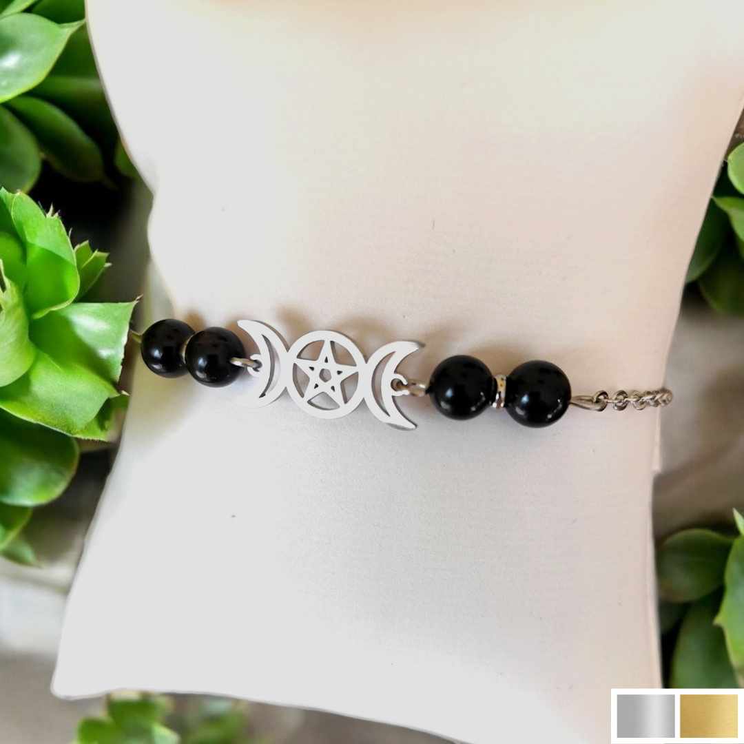 Bracelet triple lune