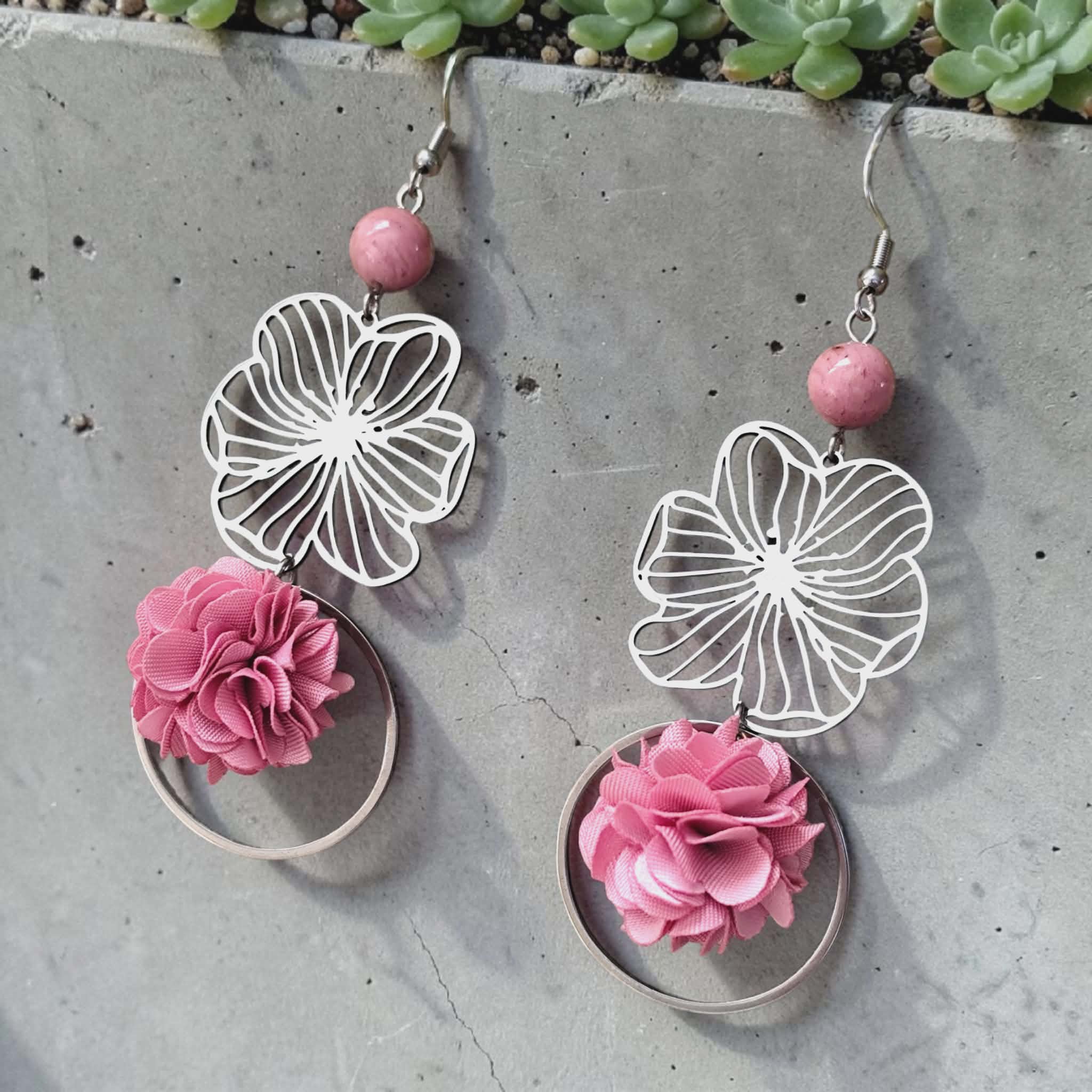 boucles doreilles Azalée