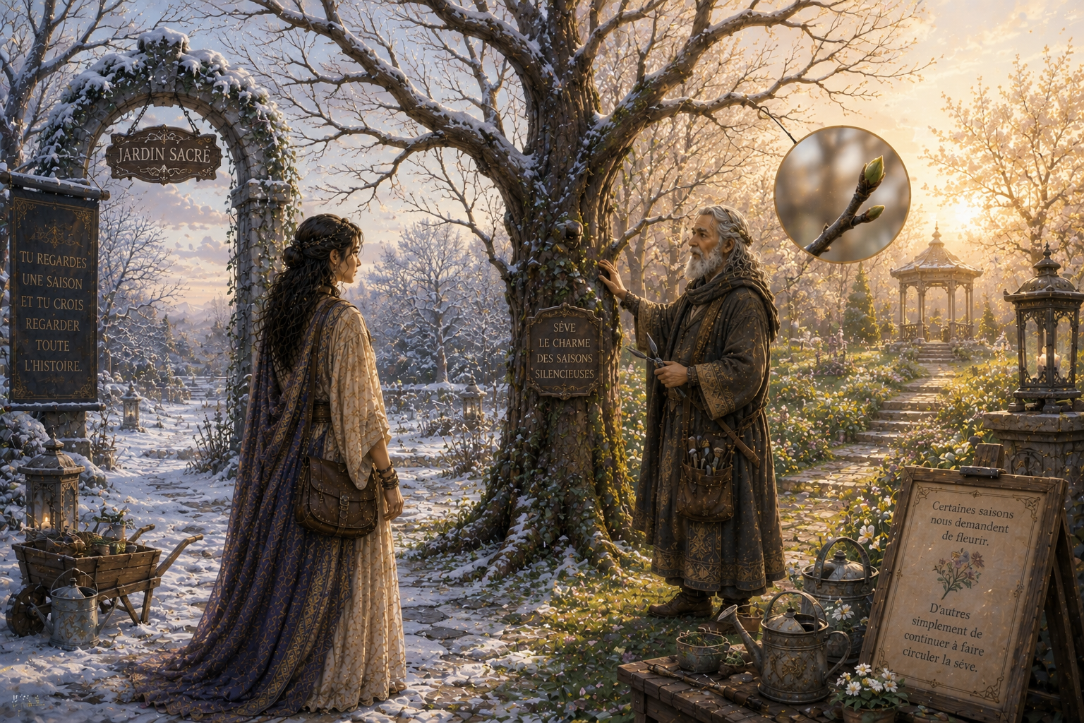 la Légende de SÈVE - Le Charme des Saisons Intérieurs