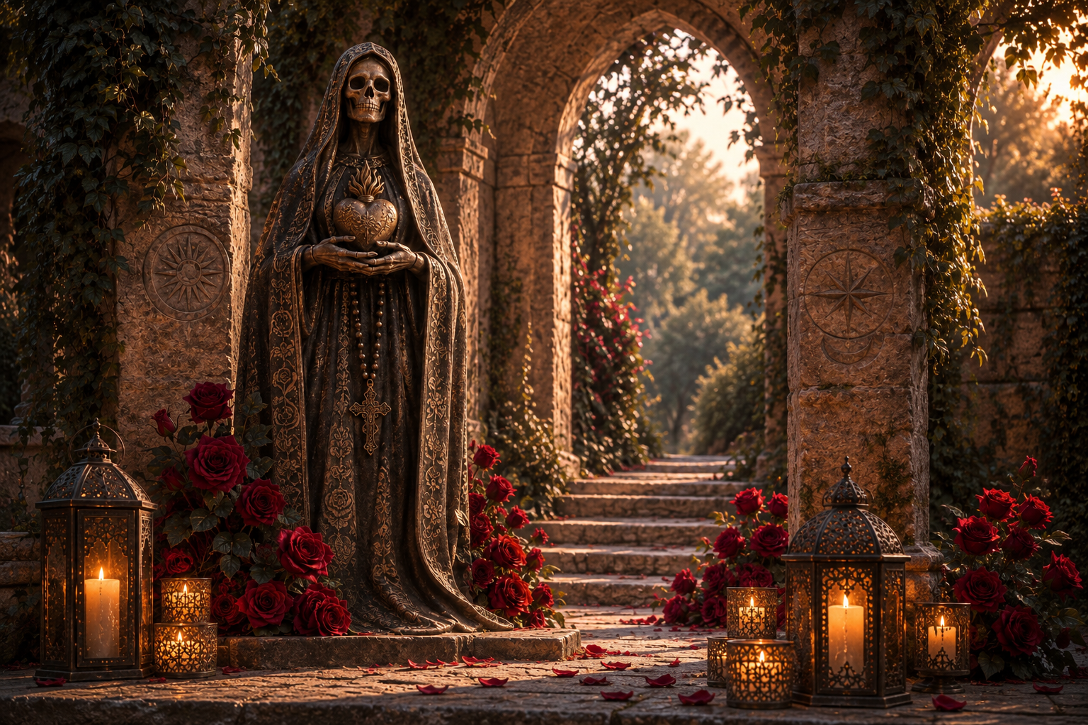La Légende de SANTA MUERTE - Le Charme du Seuil