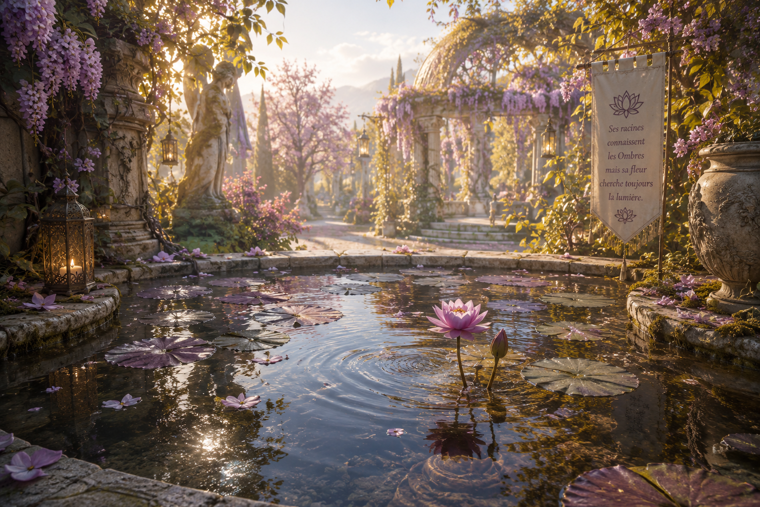 La Légende de NYMÉA - le Charme de la Fleur Intérieur