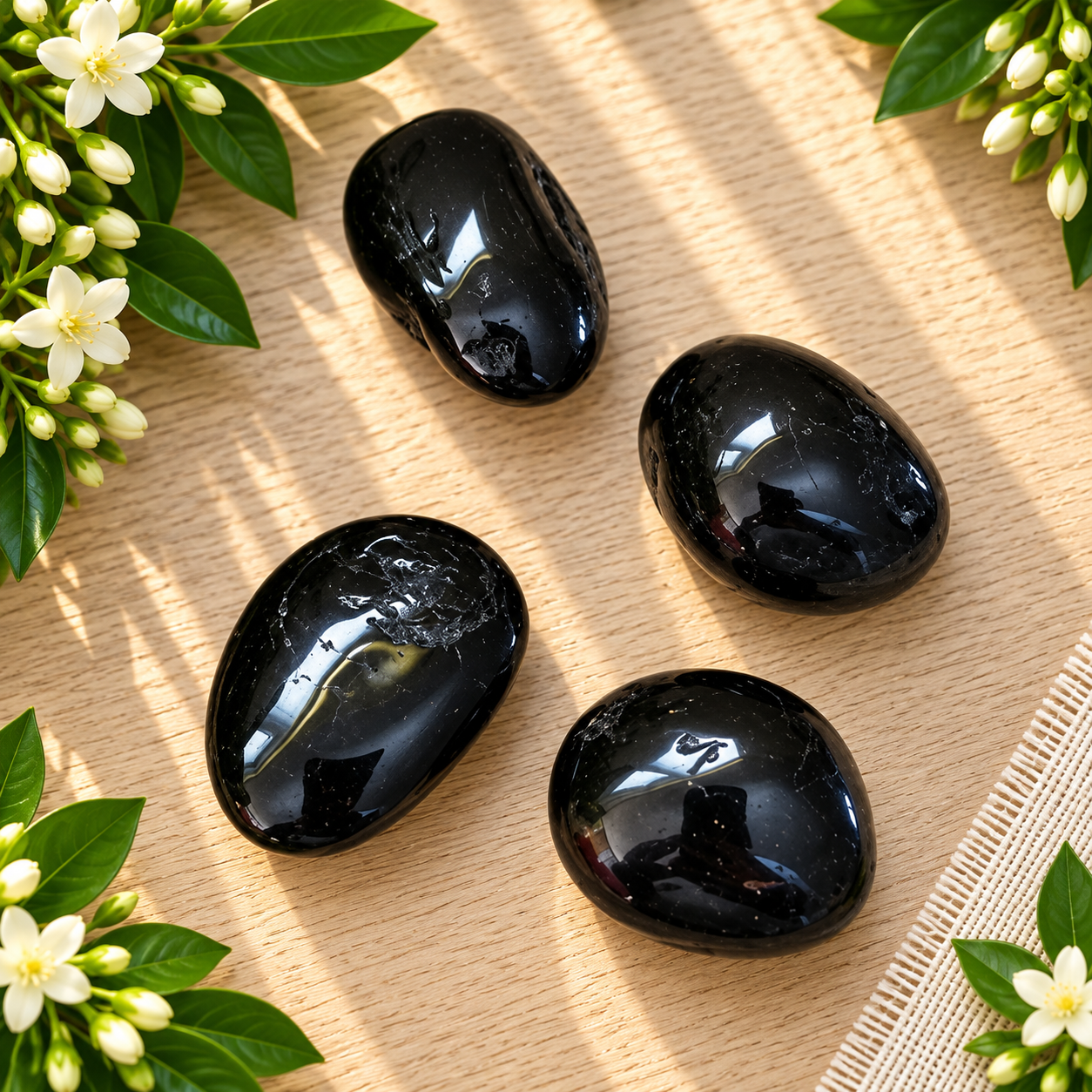 tourmaline-noire-schorl-pierre-roulee