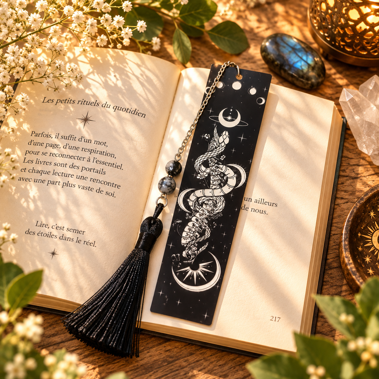 sael-marque-page-serpent-ascendant-phases-lunaires-et-pierre-naturelle