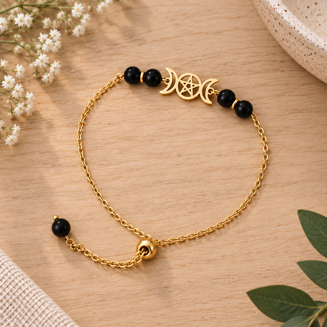 bracelet-triple-lune-doré