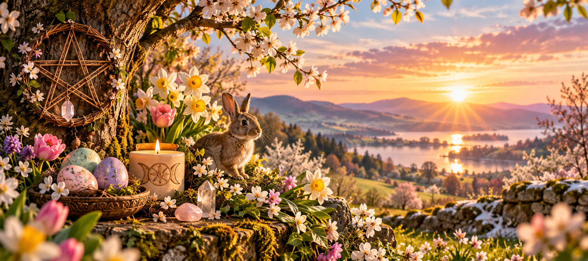 Ostara : origines, traditions et célébration du Sabbat de printemps