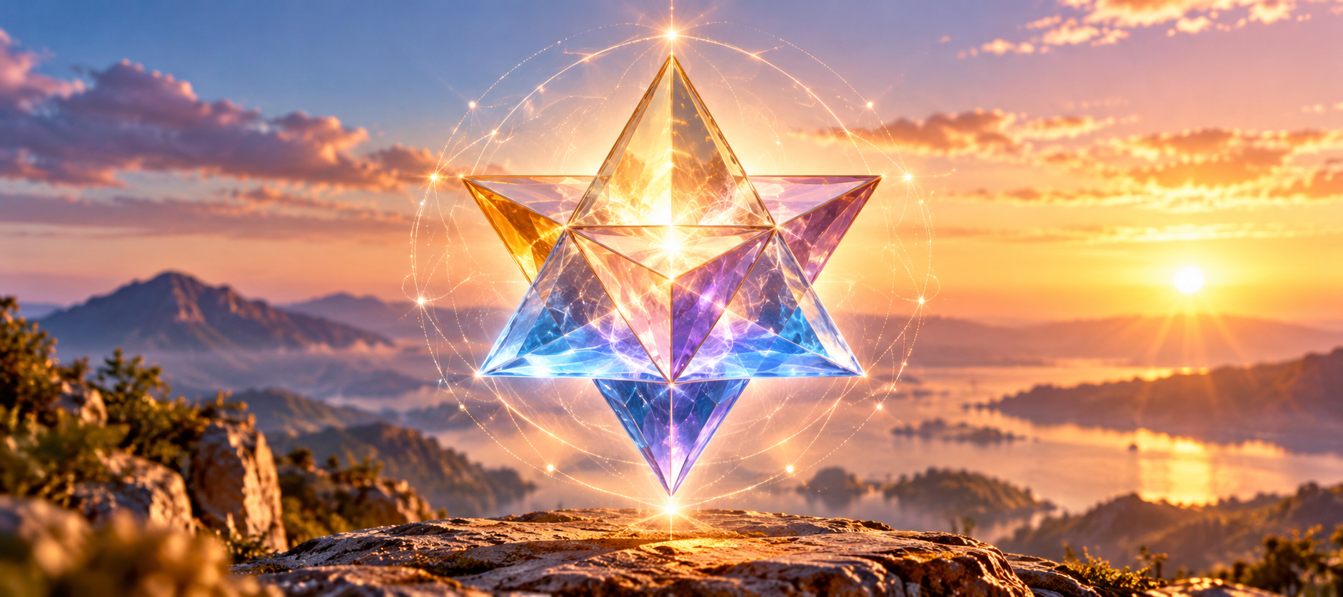 Merkabah : signification, origine et symbole de l’étoile tétraédrique