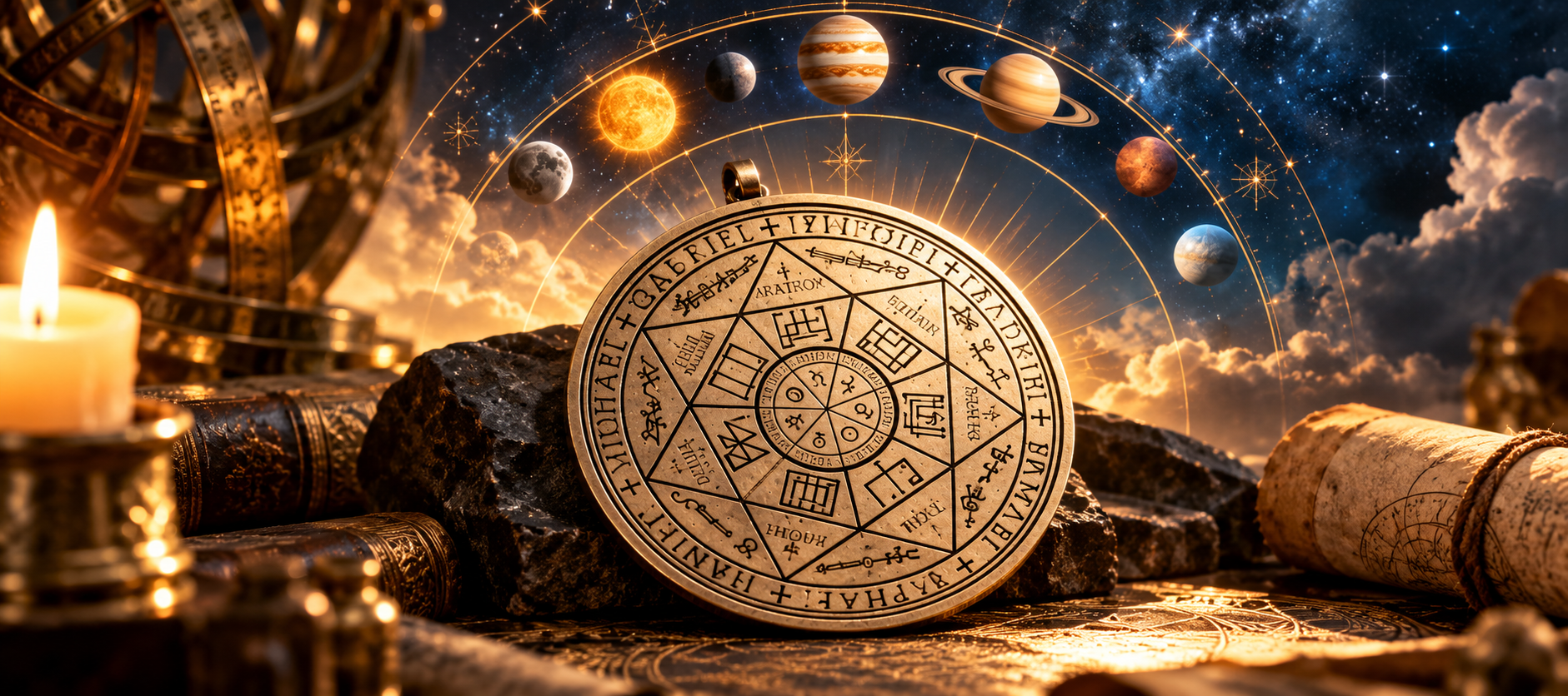 Sceau des 7 Archanges : origine, signification et pouvoirs de ce talisman