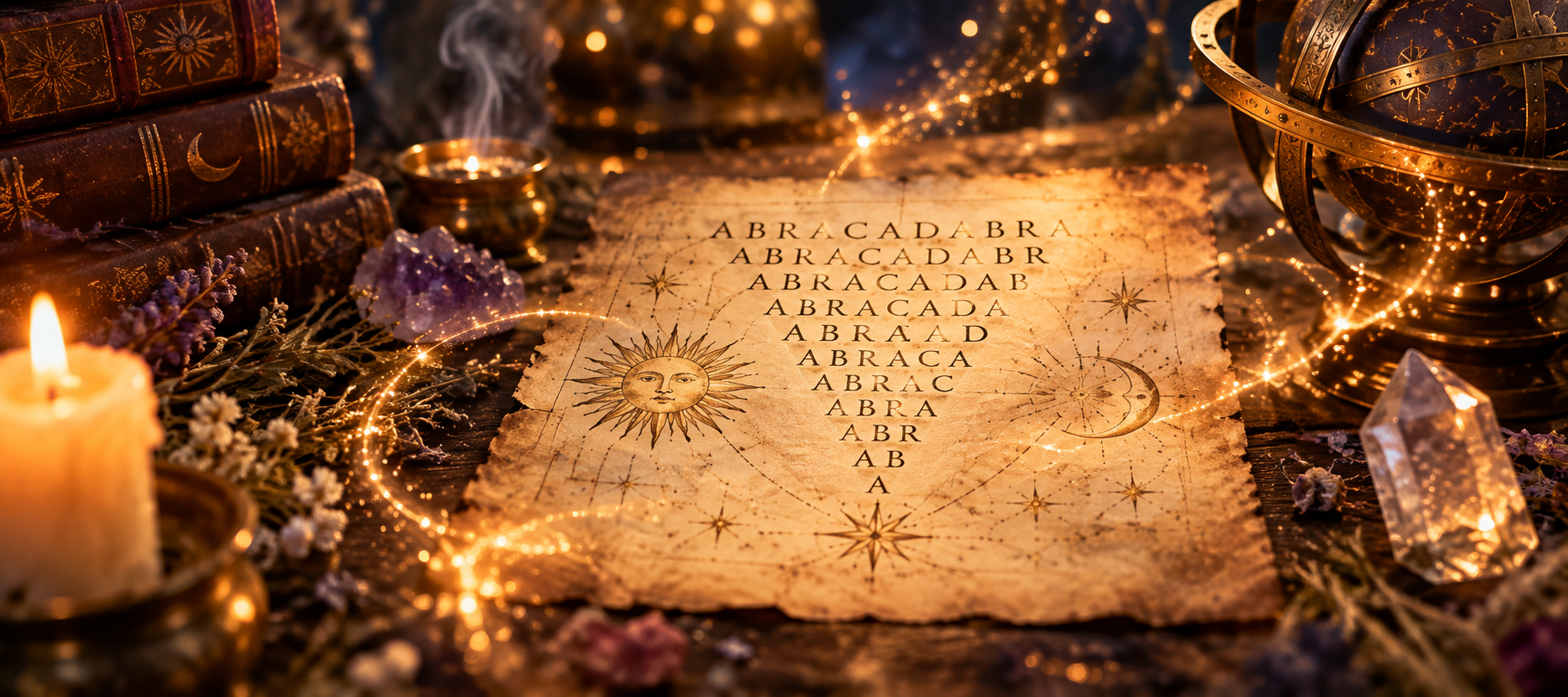 Abracadabra : origine, signification et pouvoir d'un mot magique