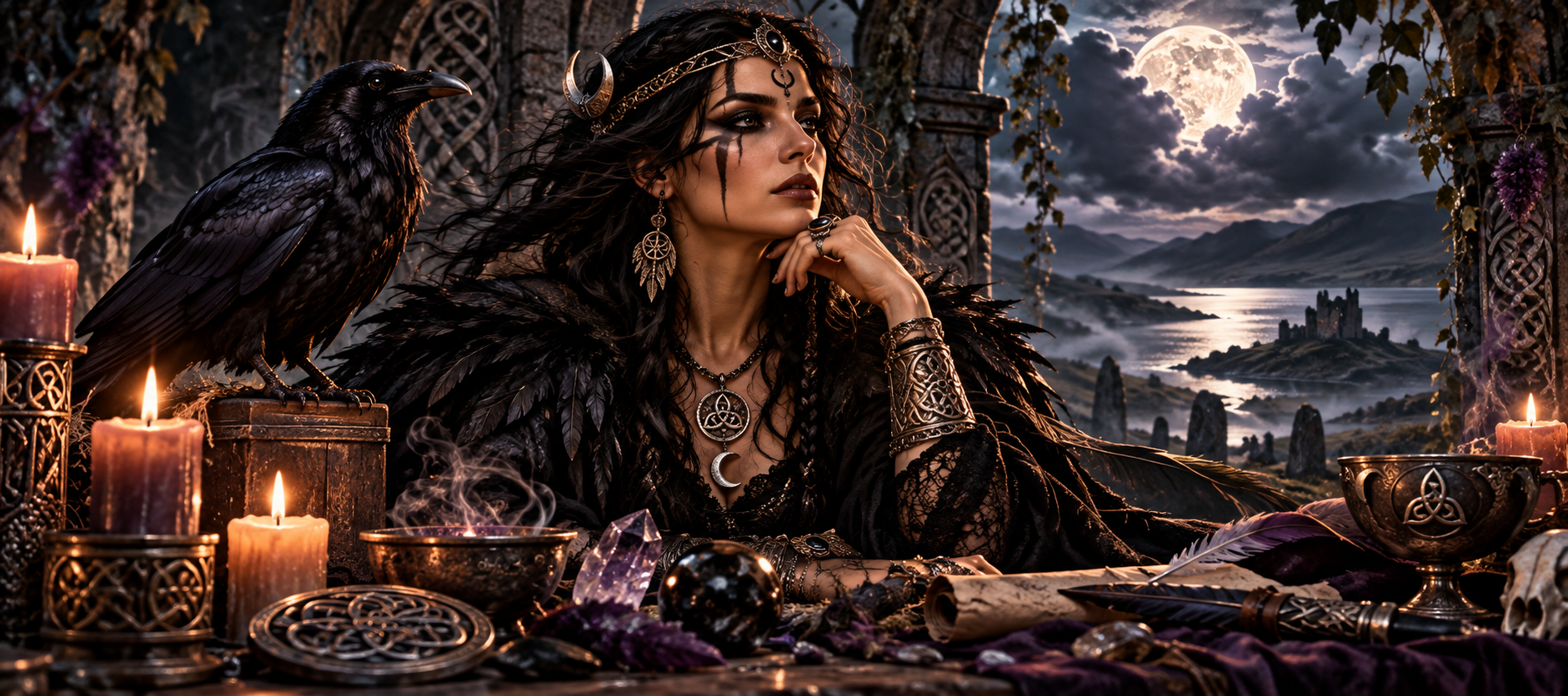 Travailler avec Morrigan : pouvoirs et pratiques spirituelles