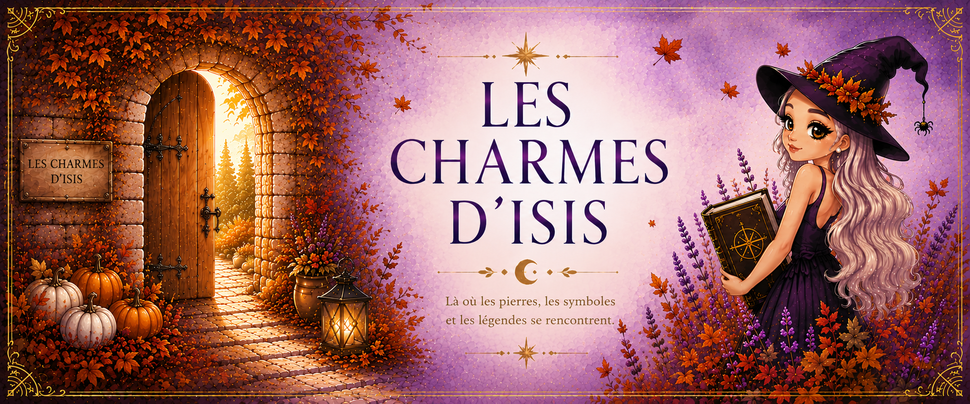 Univers Les Charmes d'Isis, bijoux symboliques et pierres naturelles